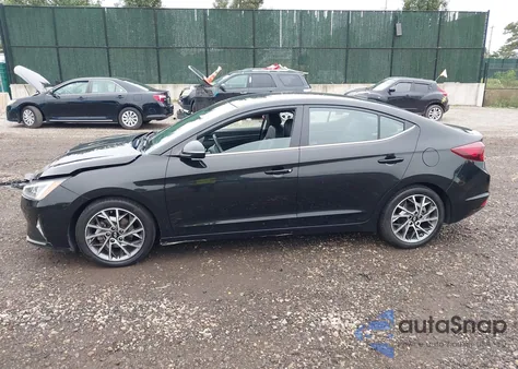 2020 Hyundai Elantra Limited from USA, damaged, VIN 5NPD84LF5LH515603